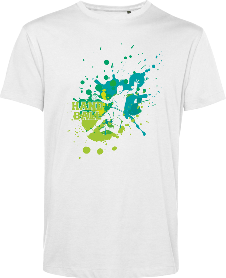 Handball T-Shirt Weiß